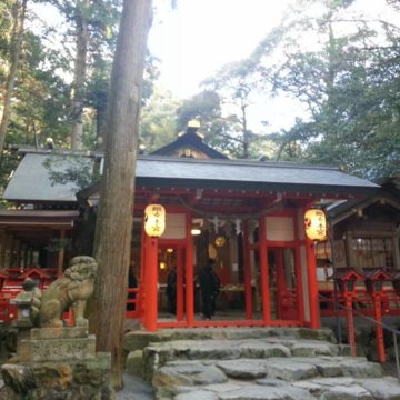 椿岸神社へ初詣
